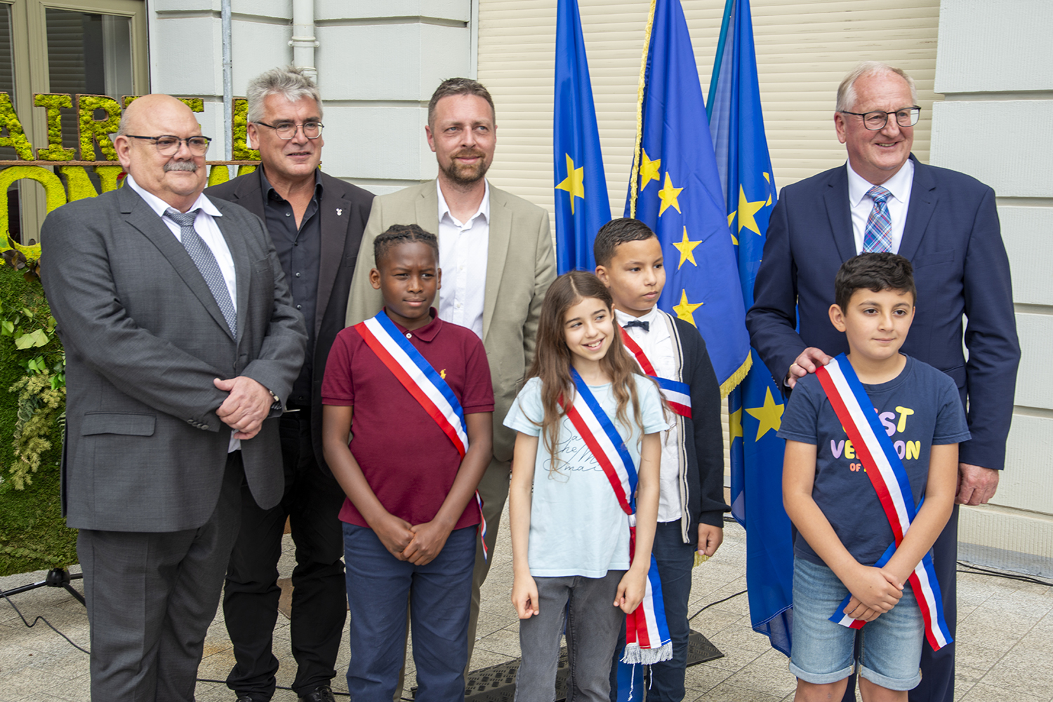 Longwy reçoit le drapeau d’honneur européen