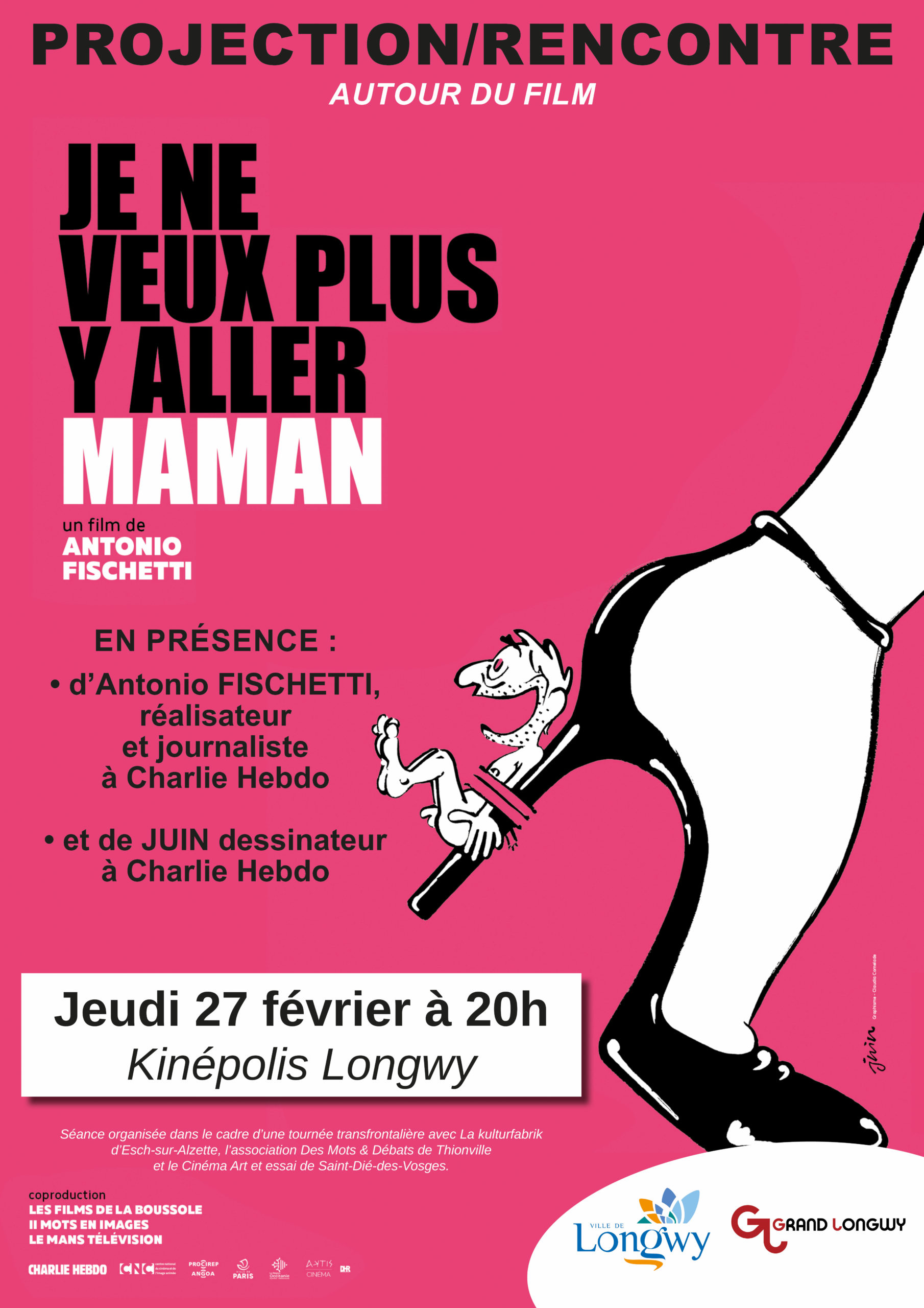 Projection Débat du film « Je ne veux plus y aller maman »